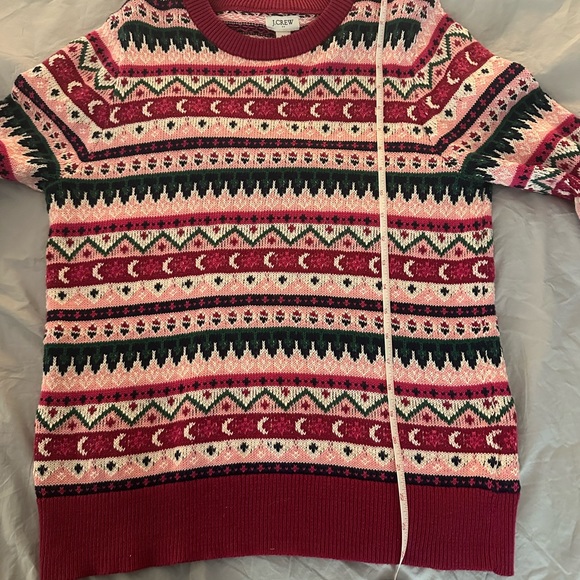 J. Crew fair isle sweater - EUC - Picture 3 of 4